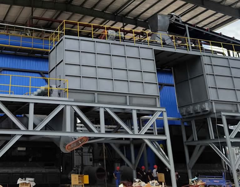 50噸鏈條爐排生物質直燃鍋爐